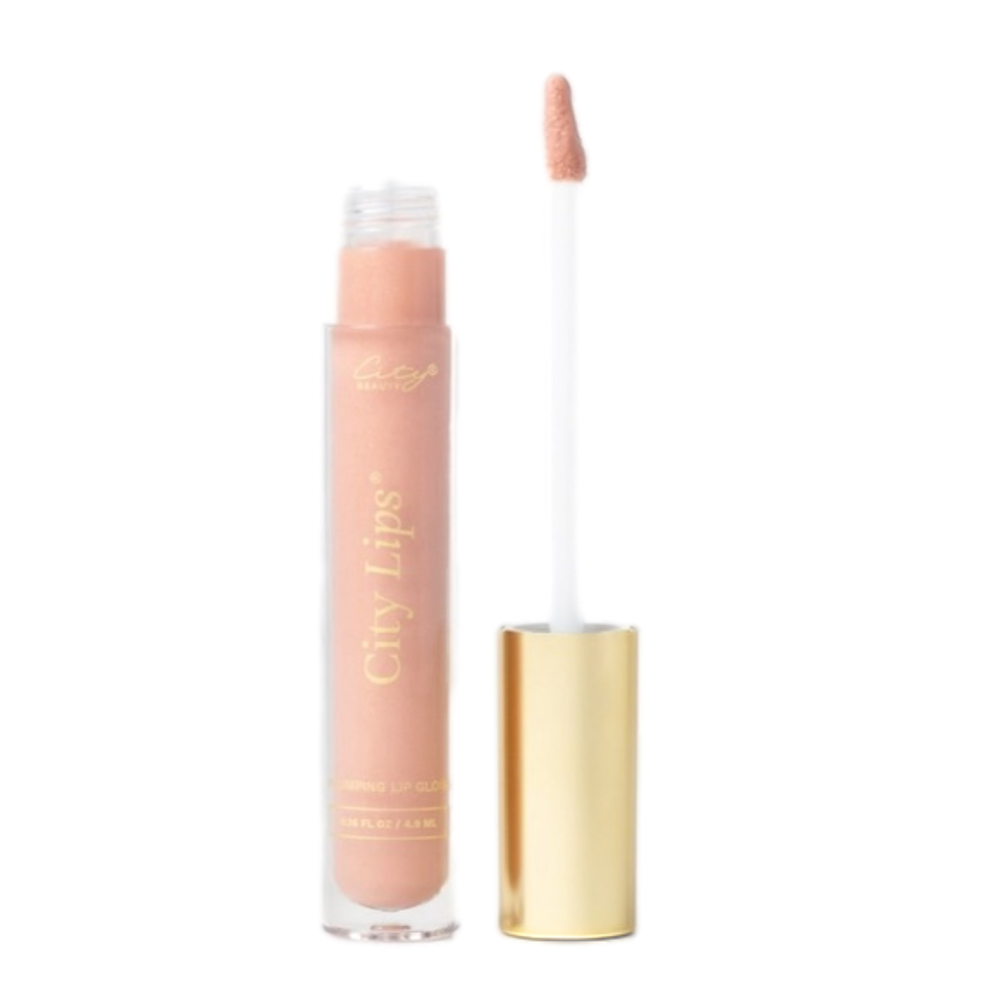 NWT City Lips Lip Plumping Nude Gold Sheen. Single Purchase Price Firm.